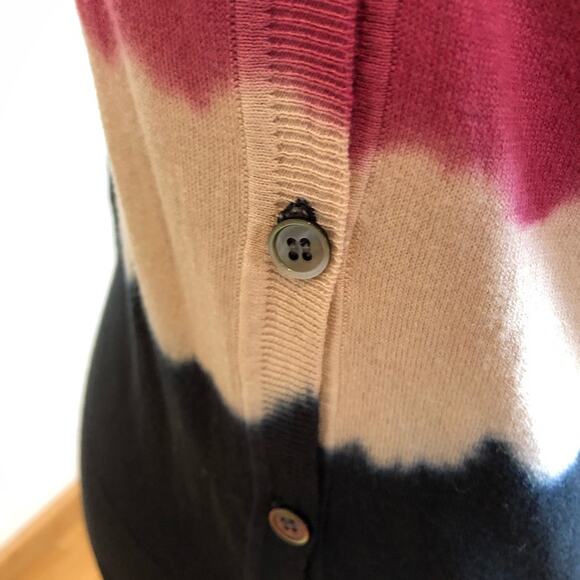 Isabel Marant Tie Dye Color Block Cardigan. - Picture 8 of 10